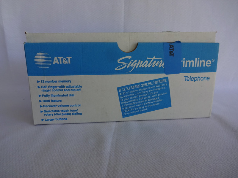  Trimline Burgundy touchtone NOS Signature series AT&T
