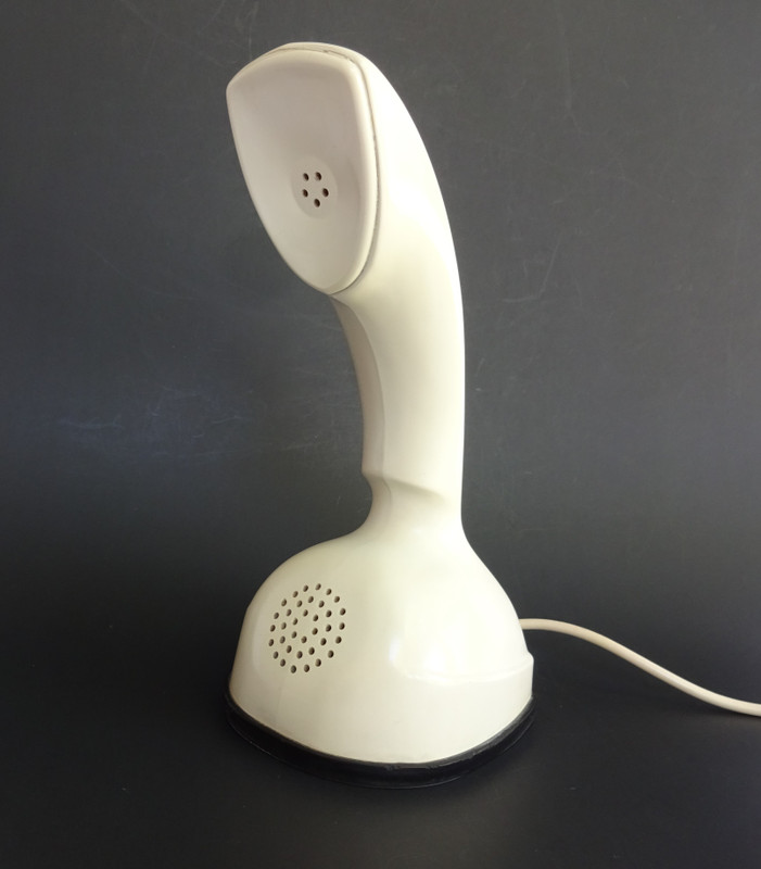 Pearl White  Ericofon  Fully working Beauty rotary dial