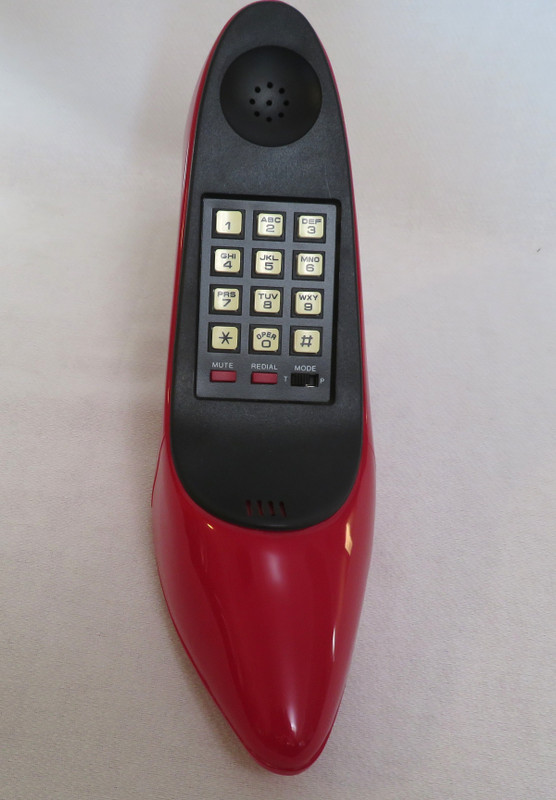 Red High Heel Telephone 