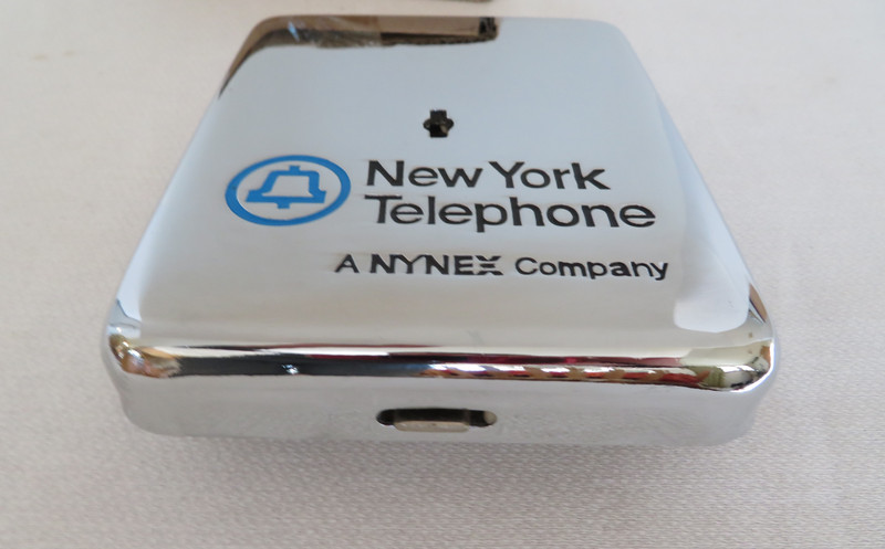 New  York Telephone Chrome vault door NOS