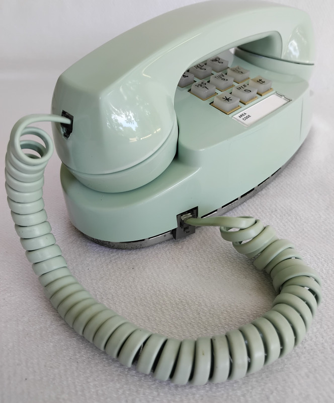 Cameo Green  Princess phone AT&T touch tone, works