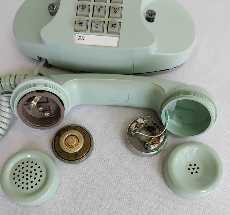 Cameo Green  Princess phone AT&T touch tone, works