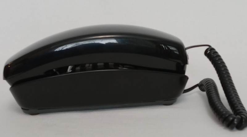  Black Trimline desk Phone Touch tone   