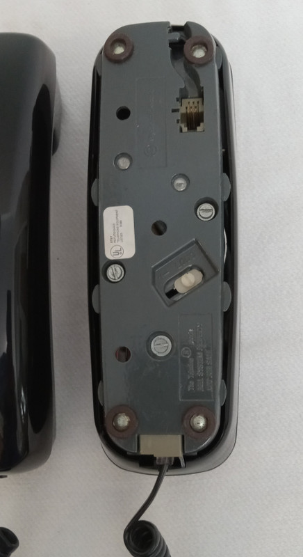  Black Trimline desk Phone Touch tone   