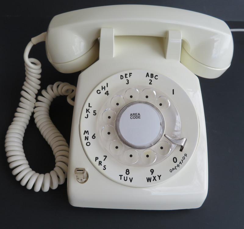    White  515 Telephone Western Electric FANTASTIC condition