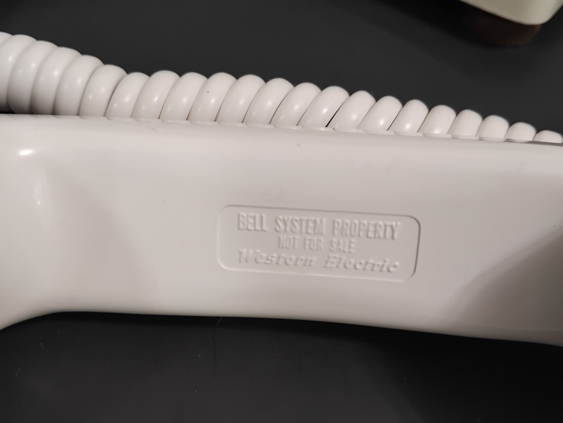    White  510 Telephone Western Electric FANTASTIC condition