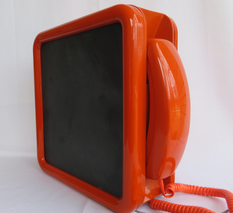     Noteworthy Telephone Western Electric Touch-tone Orange