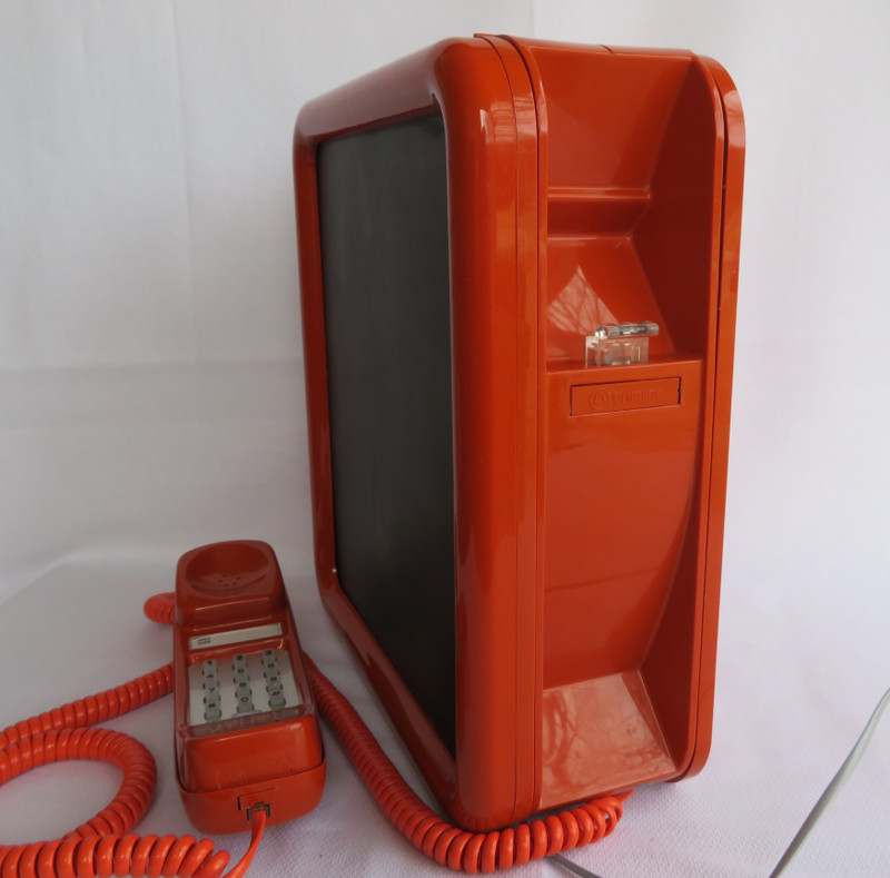     Noteworthy Telephone Western Electric Touch-tone Orange