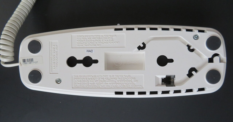   Trimline White  touchtone NOS Signature series AT&T