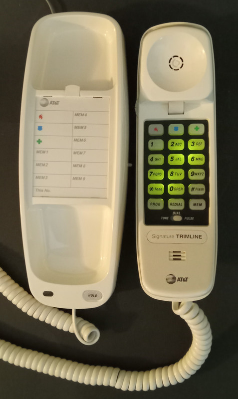  Trimline Almond  touchtone NOS Signature series AT&T