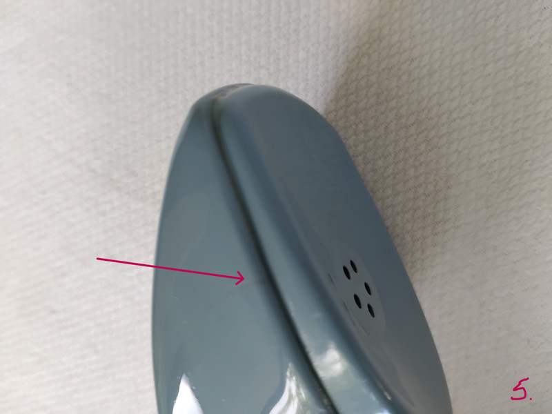 Wedgewood Blue  Ericofon Fully working Beauty rotary dial