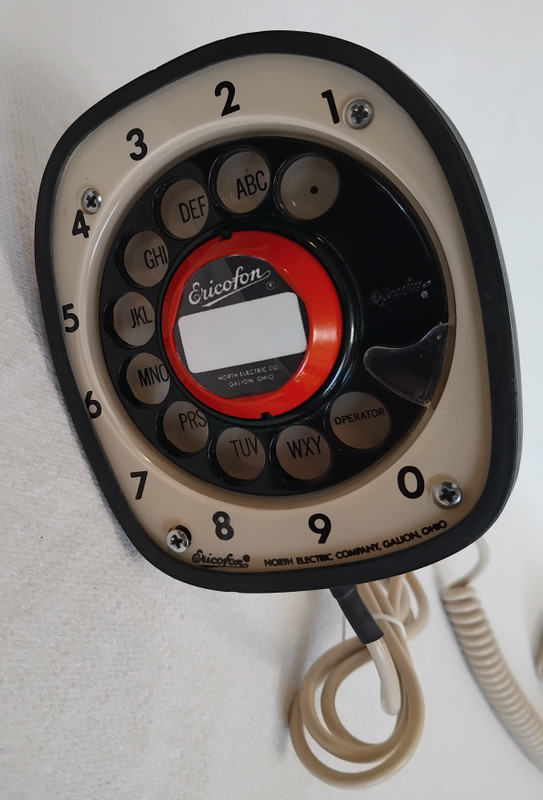 Sahara Beige  Ericofon  Fully working Beauty rotary dial