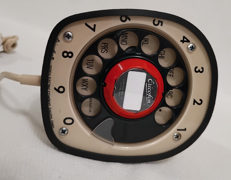 Sahara Beige  Ericofon  Fully working Beauty rotary dial