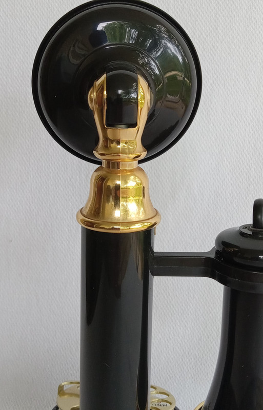 Deco-tel candlestick phone  Black  Western Electric 