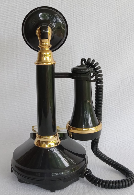 Deco-tel candlestick phone  Black  Western Electric 