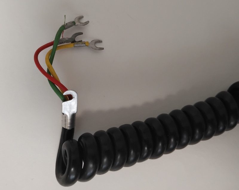 Original Coil cord  Automatic Electric 3 conductor