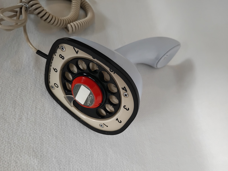 Nordic Blue  Ericofon Fully working Beauty rotary dial