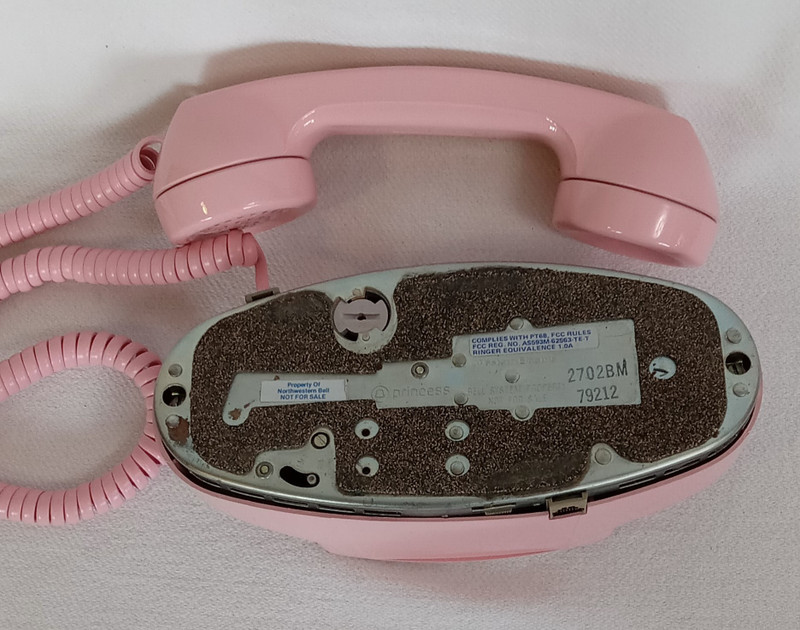 Pink Princess Western Electric 2702 touctone phone 