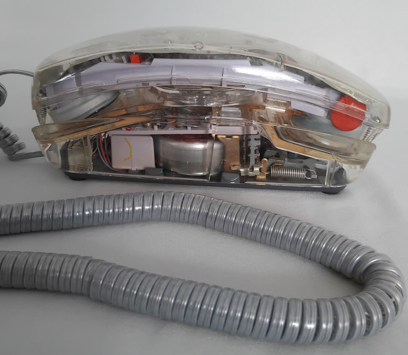 Western Electric Rotary trimline Clear Rare 