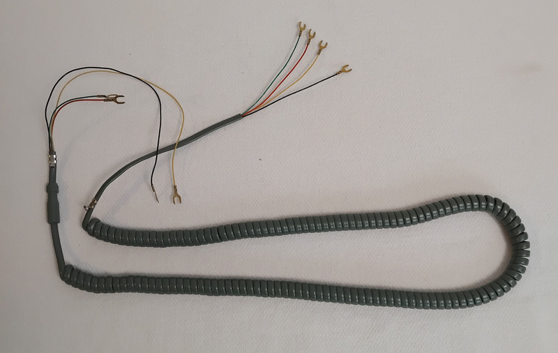 Avacodo or Olive Green Hardwire Handset cord  Long 