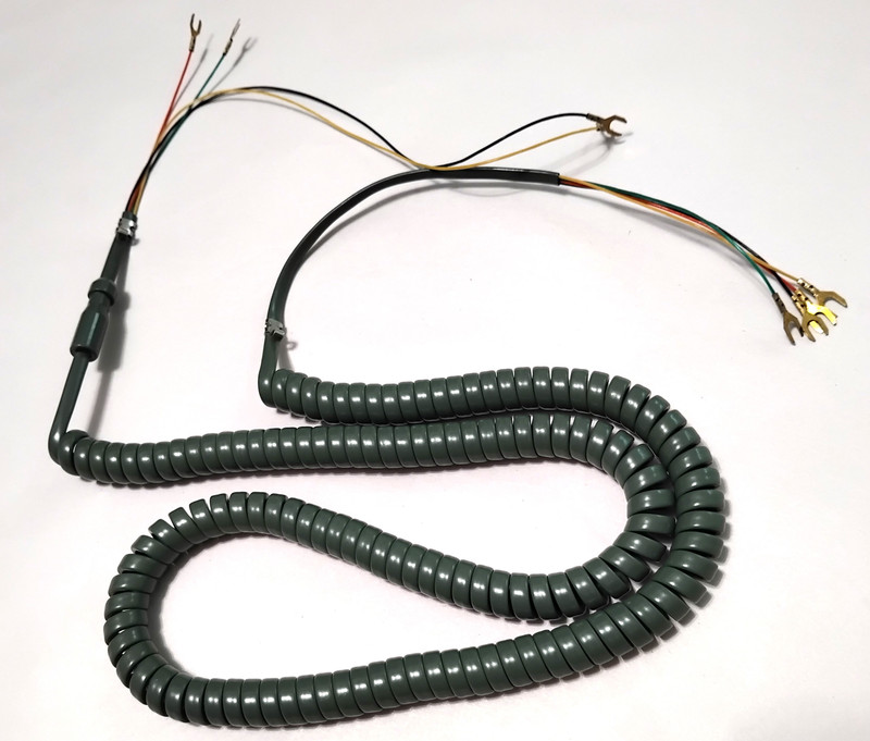 Avacodo or Olive Green Hardwire Handset cord  Long 