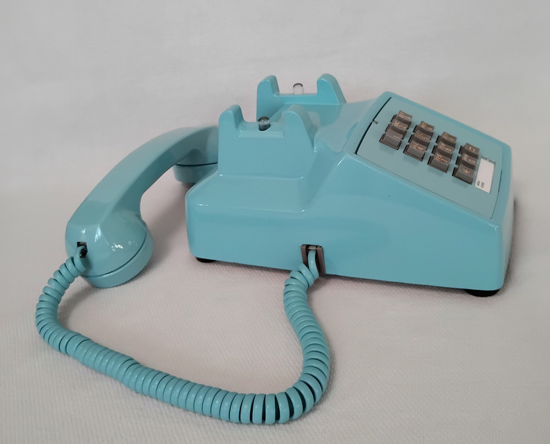 Aqua blue 2500  Western Electric phone