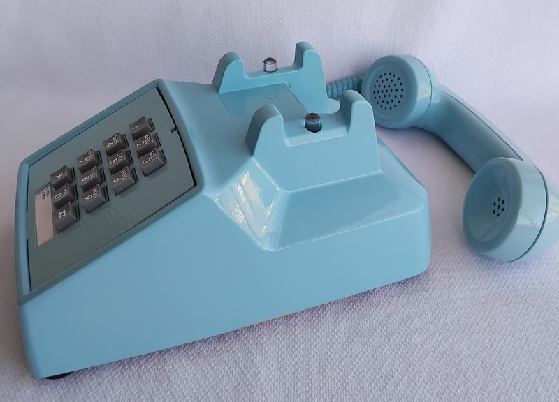 Aqua Blue 2500  Western Electric phone