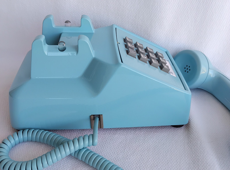 Aqua Blue 2500  Western Electric phone