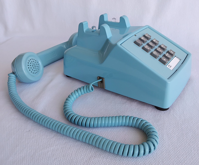 Aqua Blue 2500  Western Electric phone