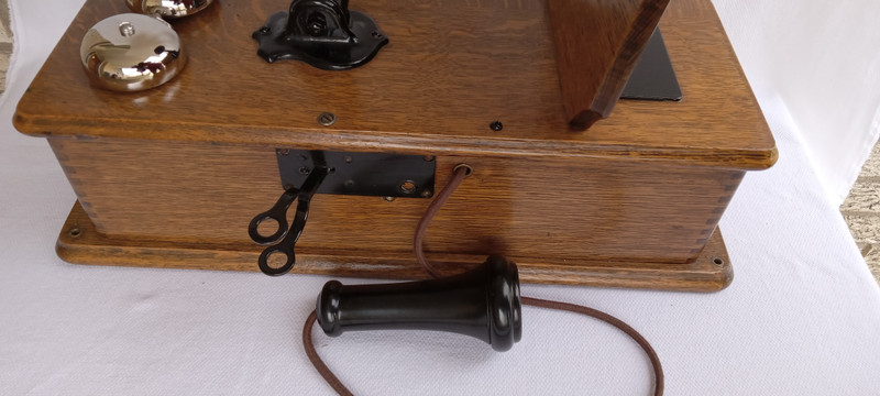 American Electric Wooden Wall phone