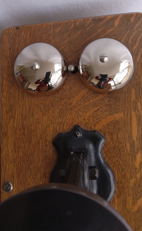   American Electric Wooden Wall phone Working model 