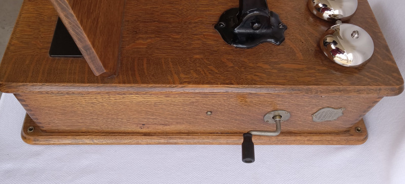   American Electric Wooden Wall phone Working model 