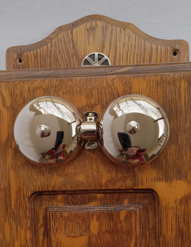  Dominion Wooden Wall phone Working model 