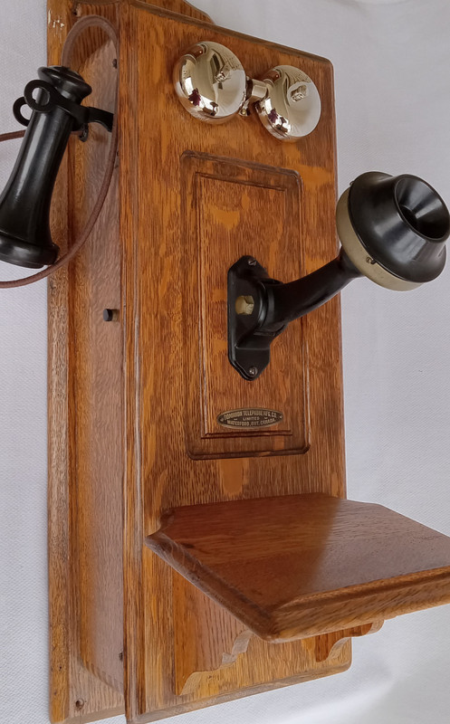  Dominion Wooden Wall phone Working model 