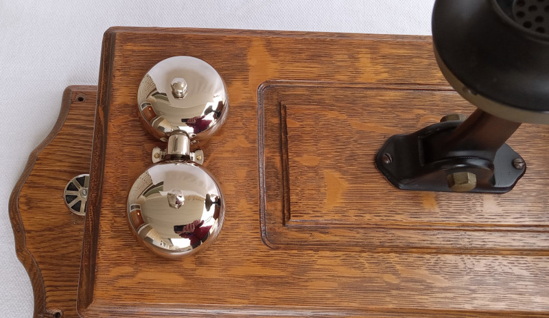  Dominion Wooden Wall phone Working model 
