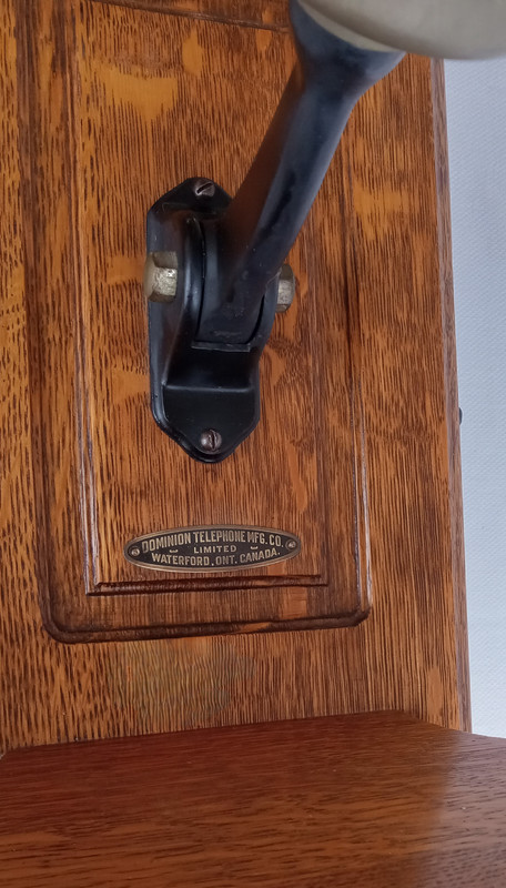  Dominion Wooden Wall phone Working model 