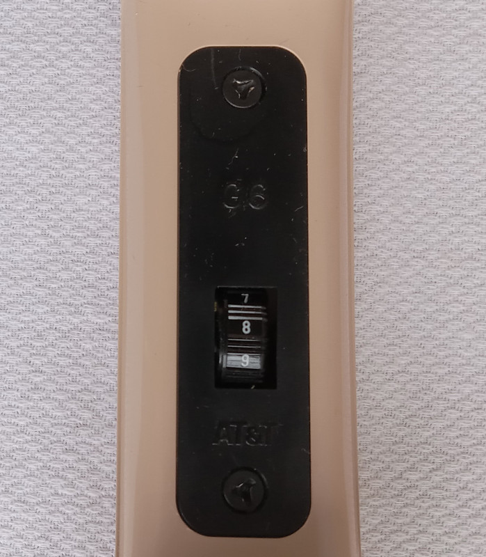   Volume control handset G6 Rose Beige Modular