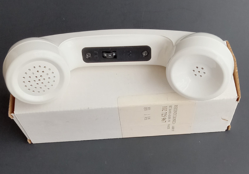    Volume control handset G6 White  Modular