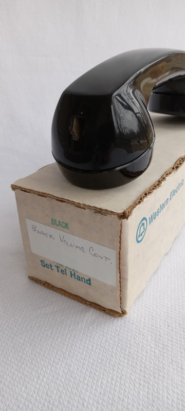    Volume control handset G6 Black  Modular