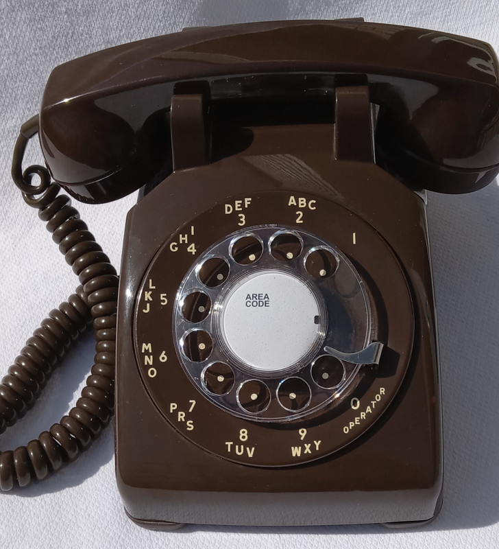 Western Electric 500 brown  Telephone