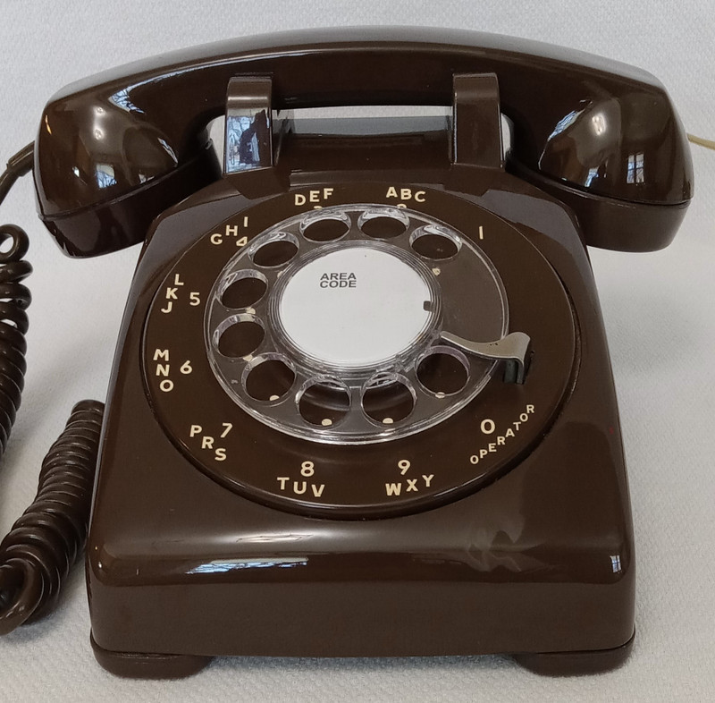 Western Electric 500 brown  Telephone