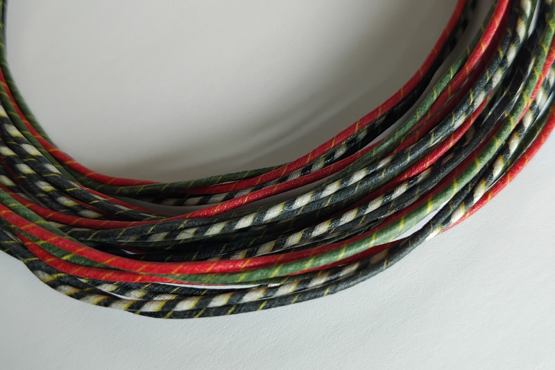 Western Electric cloth covered wire  Telephone Apparatus 40ft