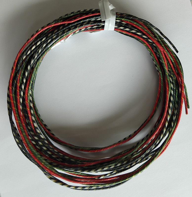 Western Electric cloth covered wire  Telephone Apparatus 40ft