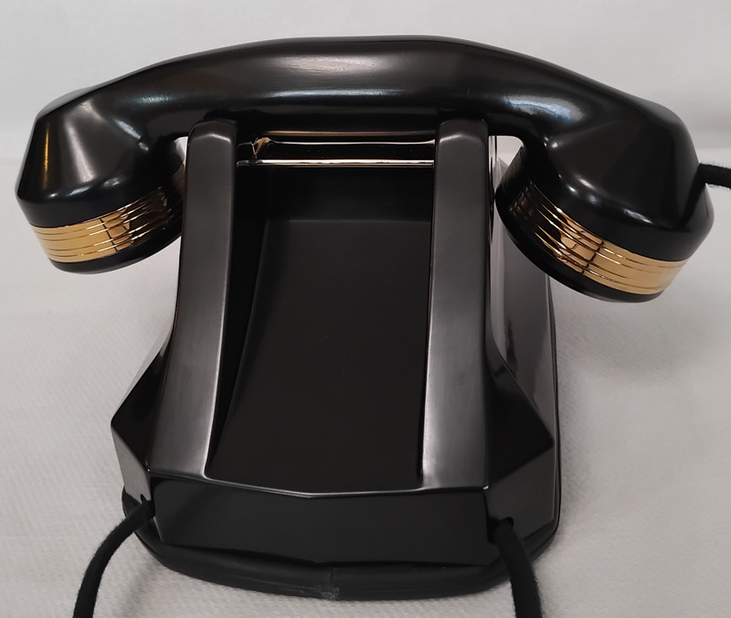 Automatic Electric Monophone AE40 telephone 24KT GOLD  