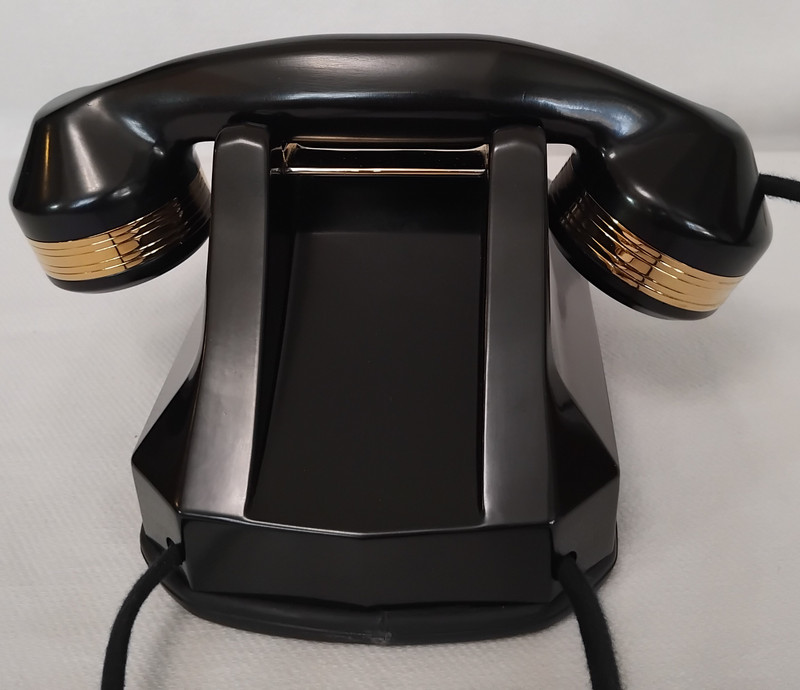 Automatic Electric Monophone AE40 telephone 24KT GOLD  