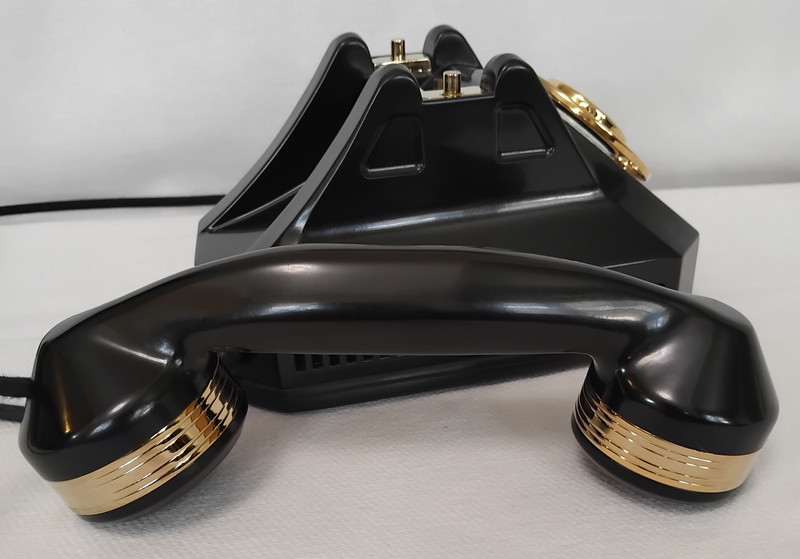 Automatic Electric Monophone AE40 telephone 24KT GOLD  