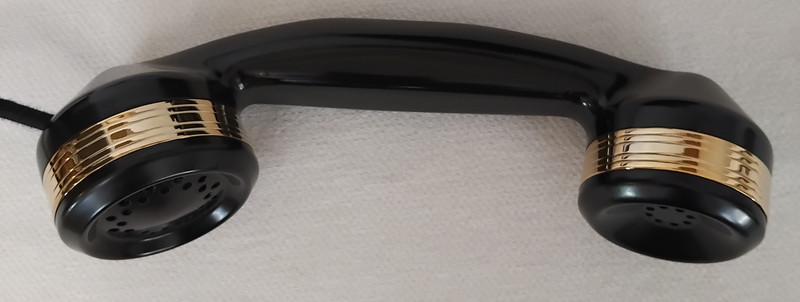 Automatic Electric Monophone AE40 telephone 24KT GOLD  