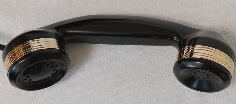 Automatic Electric Monophone AE40 telephone 24KT GOLD  