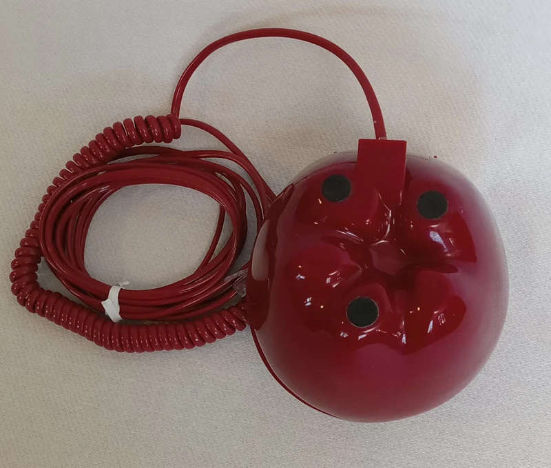 Red Apple Telephone, Fruit Telephone Corded Landline, works