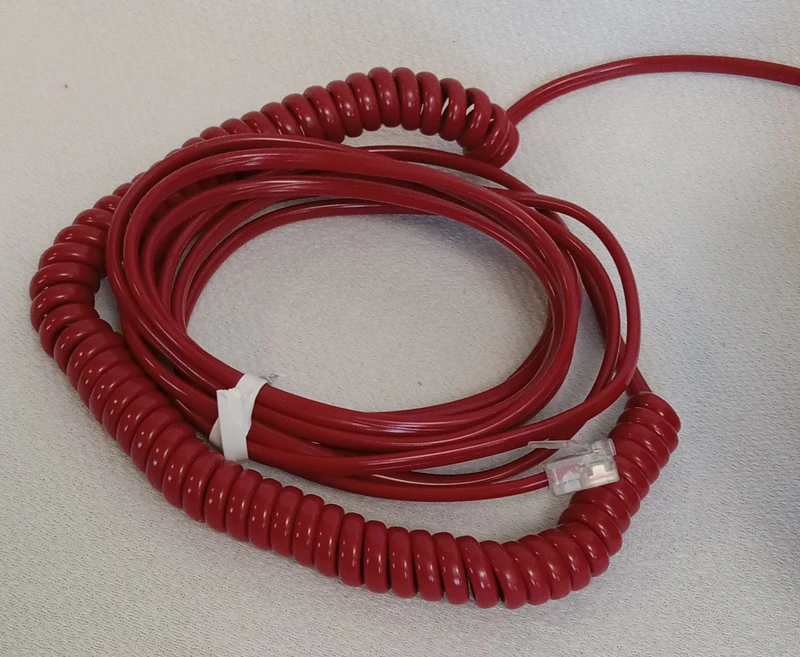 Red Apple Telephone, Fruit Telephone Corded Landline, works